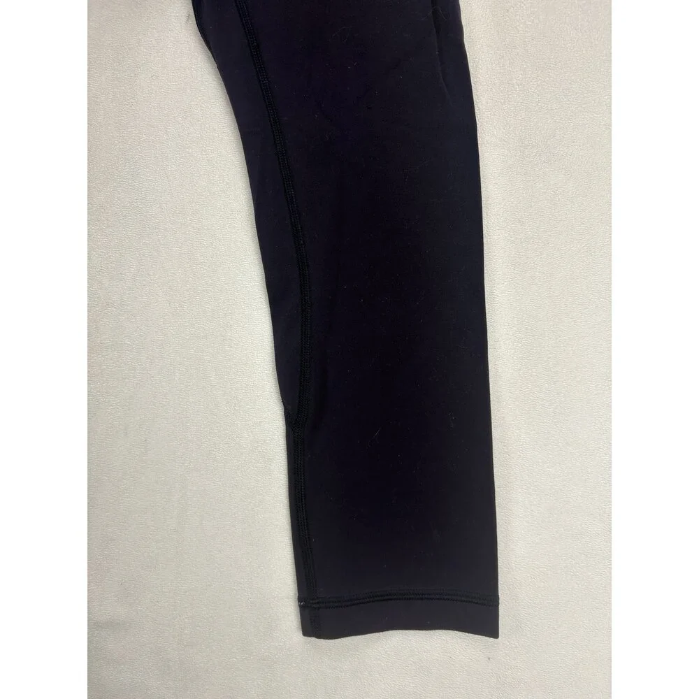 Lululemon High-Rise Leggings Size 2 Black Yoga/Studio‎